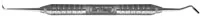 Hu-Friedy Nash/Taylor Veneer Stabilizer, Straight, Double End, #6 Satin Steel Handle, 1/Pkg