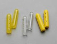 Aspen Surgical Instrument Guard Regular Vented, Clear, 5x25mm, Non-Sterile, Disposable, 100/Bag