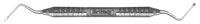 Hu-Friedy #86 Lucas Double-End Surgical Curette with #6 Satin Steel Handle, 1/Pk, CL866