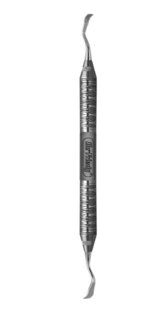 Hu-Friedy Chisel PJO/1 & PJO/2 Combined 13KL #6 Satin Steel Handle, 4mm/5mm, Each