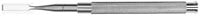 Hu-Friedy #7 Chandler Bi-Bevel Bone Chisel, Single End, 4.7mm, #524 Round Handle, Stainless Steel