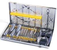 Hu-Friedy IMS Oral Surgery Cassette, Stainless Steel, White, 12 Instruments, Autoclavable