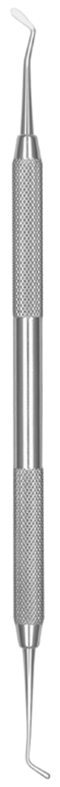 Hu-Friedy PFI1 Plastic Filling Instrument, Double-Ended, #1, #41 Round Handle, Stainless Steel