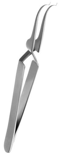 Hu-Friedy Ultra Slim Buccal Tube Bonder Tweezers, Non-Locking, Smooth Tip, 678-505