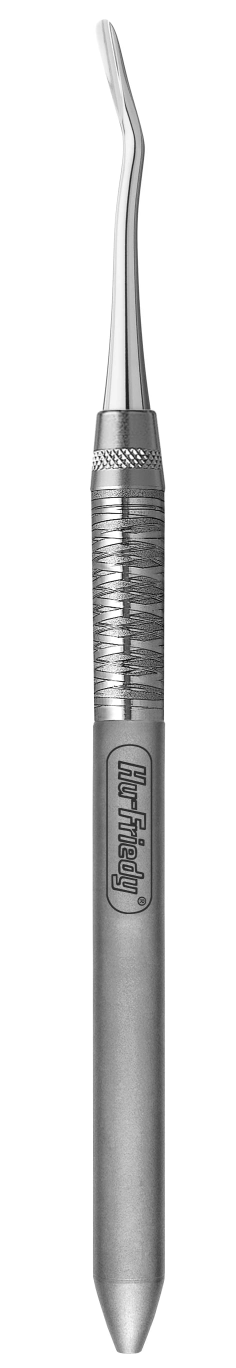 Hu-Friedy Luxating Hybrid Elevator, Large Mesial, Single End, #6 Satin Steel Handle, EPTLGM