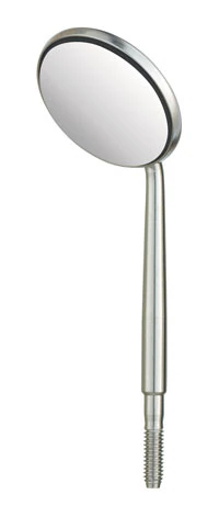Hu-Friedy Cone Socket Mouth Mirror, HD, Single-Sided, #4, 3/Pk, MIR4HD3