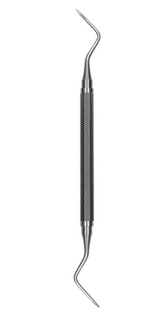 Root Tip Pick 13/14 Heidbrink DE #6 Satin Steel Handle, EHB13/146