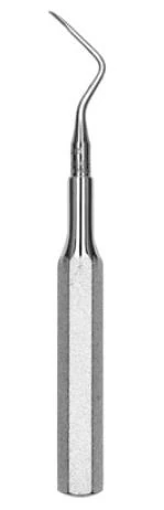 Hu-Friedy Root Tip Pick 9L, #6 Satin Steel Handle, Single End, E9L6