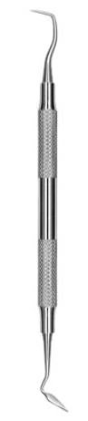 GF-8 Goldman-Fox DE Periodontal Knife #6 Satin Steel Handle, Spear Point, KGF86