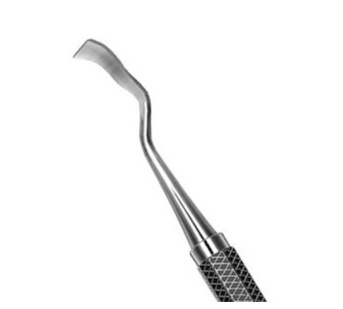 Hu-Friedy P24G/13KL Modified Palacci Back-Action Chisel, #6, Short Handle, Satin Steel