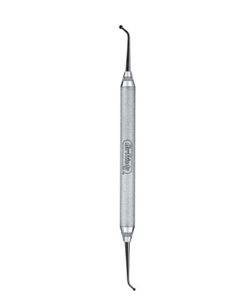 Hu-Friedy XTS #18 Double-Ended Ball Burnisher, Satin Steel, TNBB18