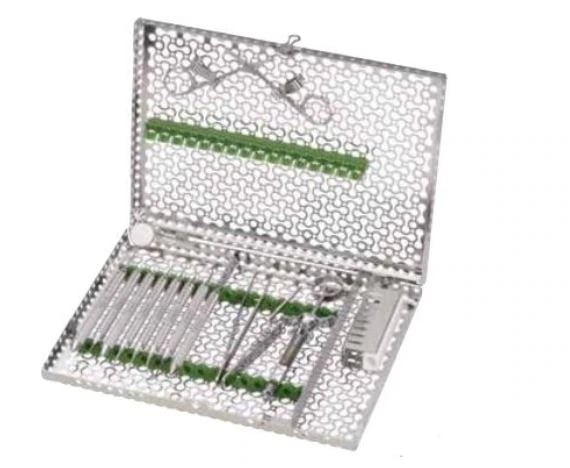 IMS® Infinity Series™ Oral Surgery Cassette, Stainless Steel, Lavender, 14.5" x 1.25" x 8", IMNOS6