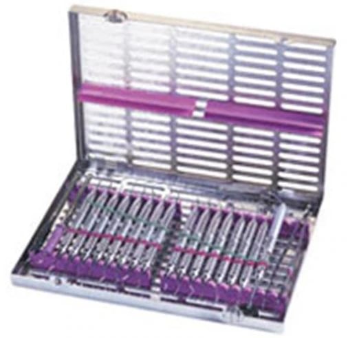 Hu-Friedy IMS Infinity Series 16-Instrument Large Cassette with Accessory Area, Purple, IMN4164