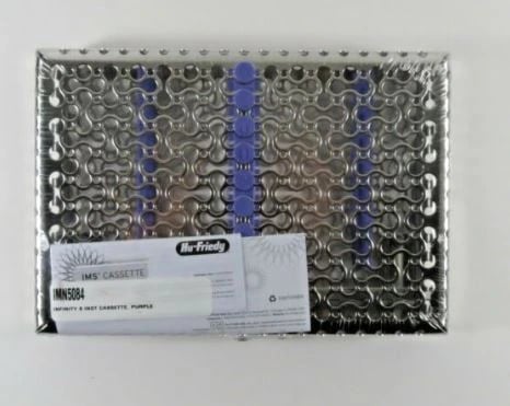 IMS® Infinity Series™ Cassettes – 8-Instrument Cassette, 8" x 1.25" x 5.5", Purple, IMN5084