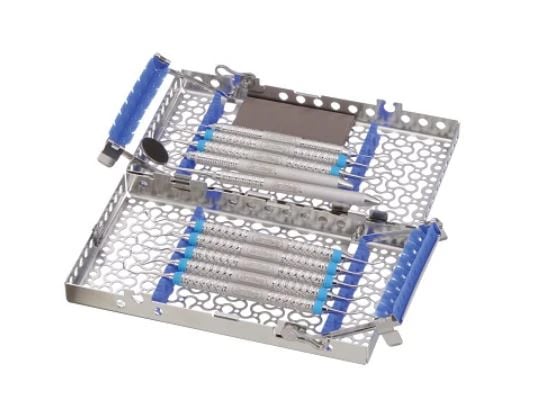IMS® Infinity Series™ Double-Decker Cassette, 20-Instrument, 9.7" x 1.5" x 6", Orange, IMN9203