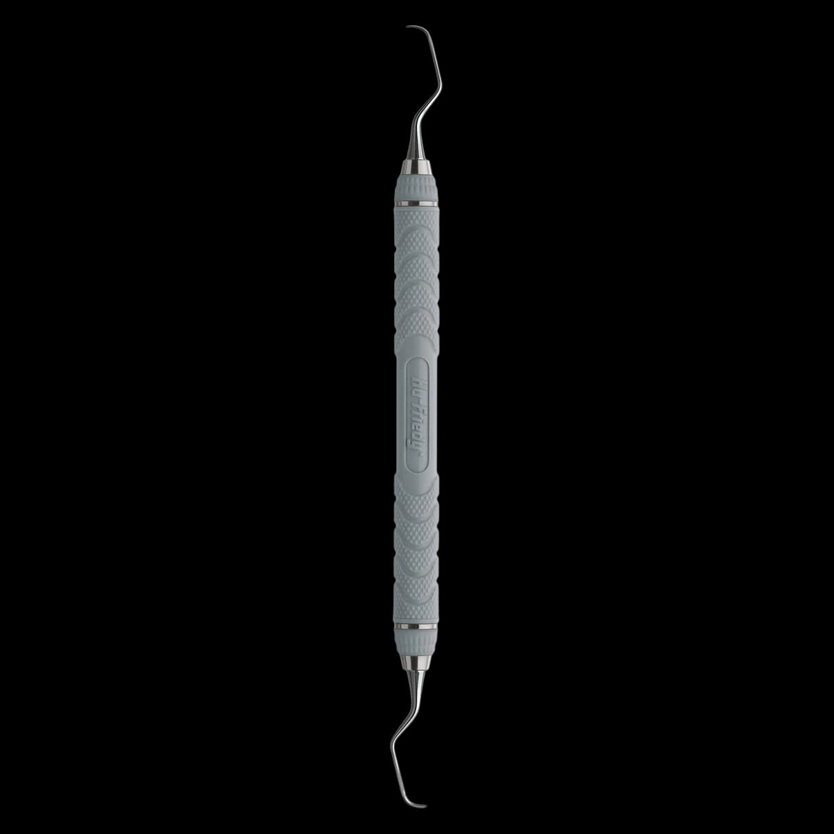 Hu-Friedy 3/4 After Five Gracey Curette, Resin 8 Colors Handle, Grey, EverEdge 2.0, Double-Ended, 1 Each (Part No. 550337)