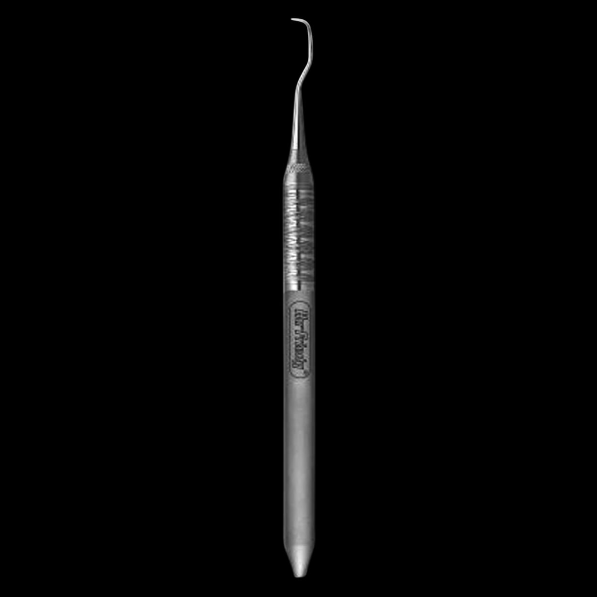 Hu-Friedy Springfield Sickle Scaler, Single-Ended, #6 Satin Steel Handle, 1 Each