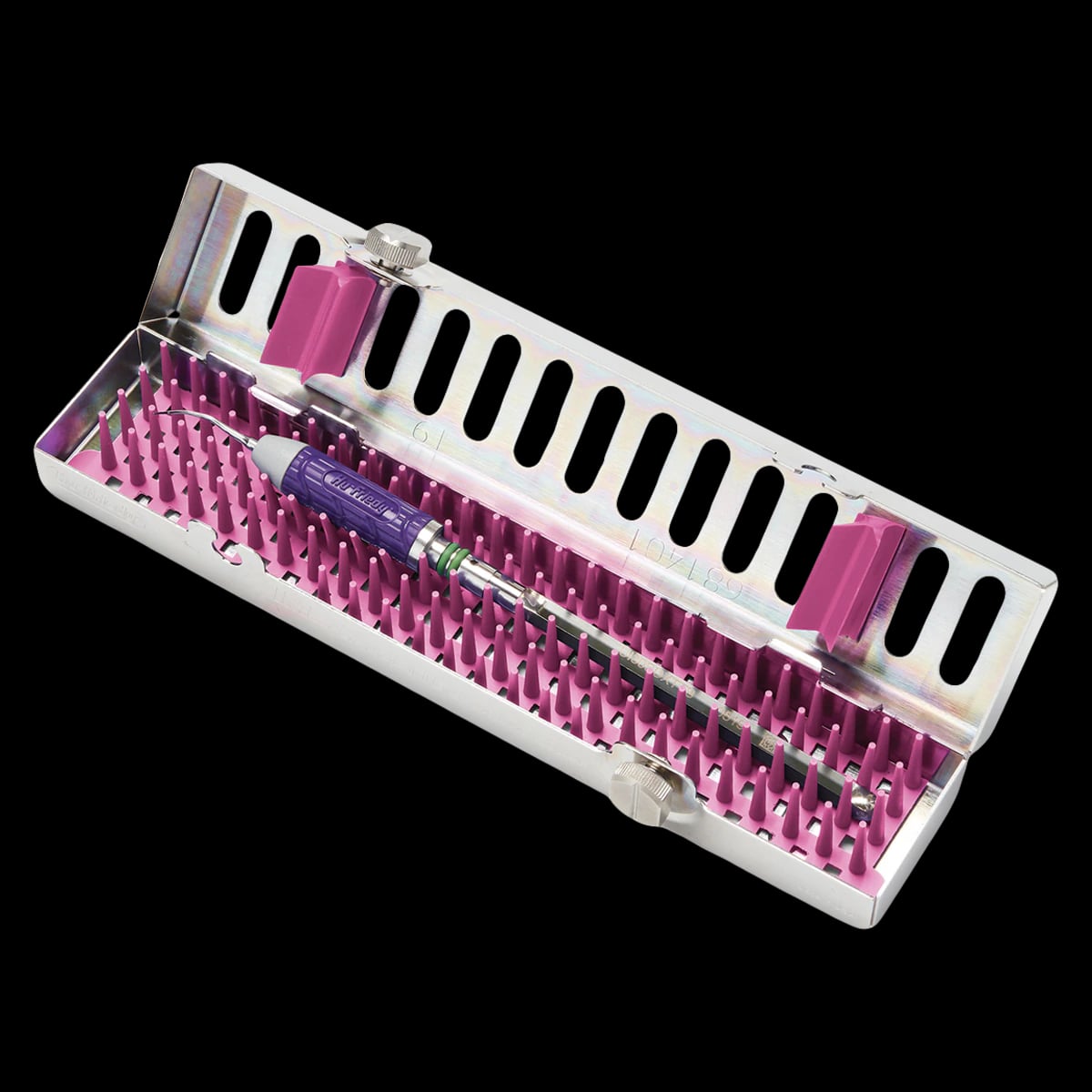 Hu-Friedy XT Triple Bend Ultrasonic Insert Kit, 30 kHz, Swivel Direct Flow Insert with IMS Signature Series Cassette, IMINSRTXTB