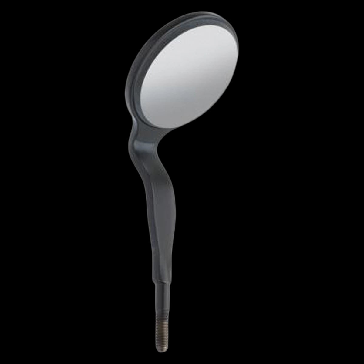 Hu-Friedy HD Black Line Double-Sided Mirror Head, #5 Cone Socket, MIR5DSHDB