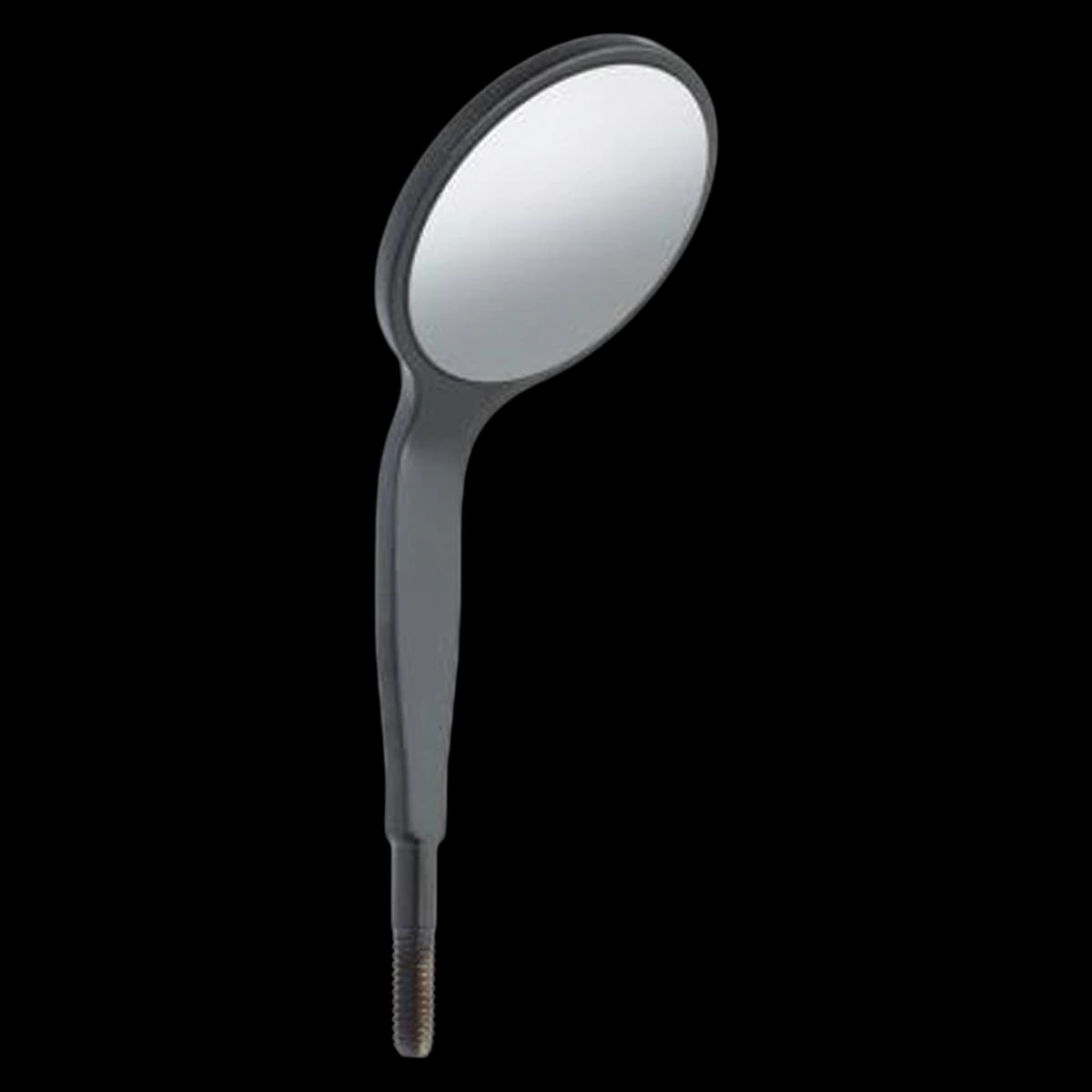 Hu-Friedy HD Black Line Single-Sided Mirror, Size 5, Cone Socket, MIR5HDB