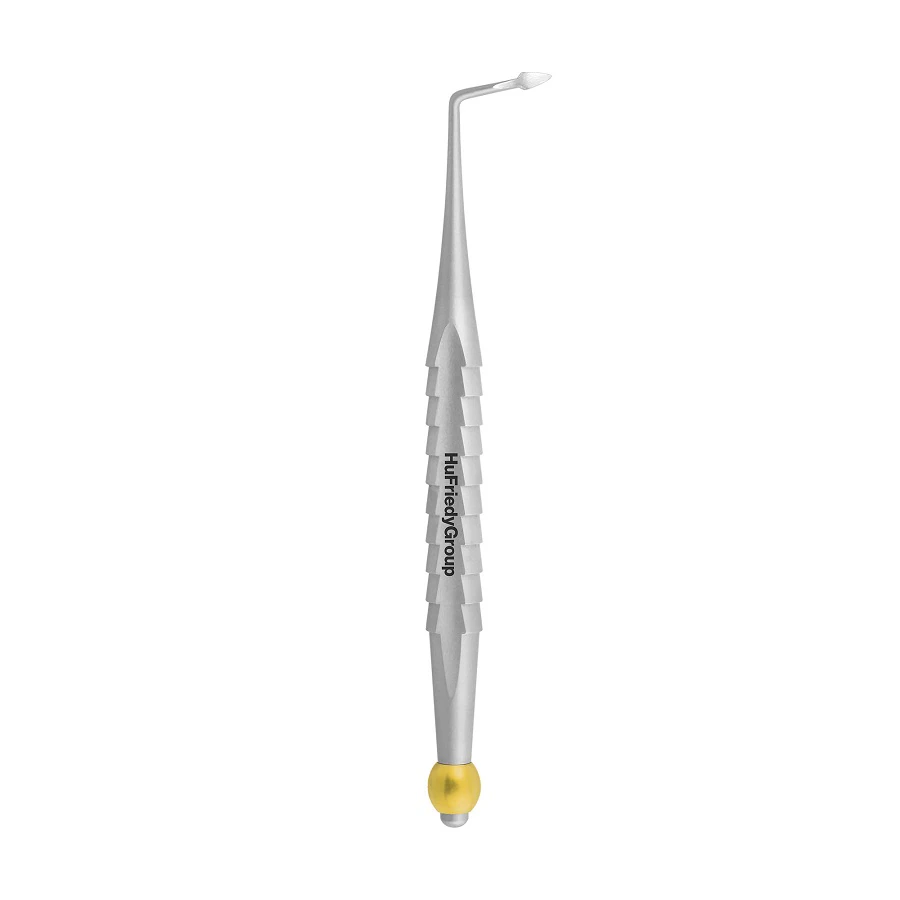 Hu-Friedy ProLux Luxating Elevator Spade, Right, Yellow, PROLUX2