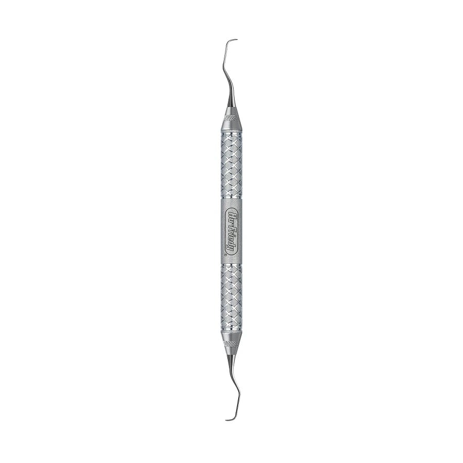 Hu-Friedy EverEdge 2.0 Gracey Curette #5/6, Double-Ended, #9 Knurl Cone Handle, Stainless Steel