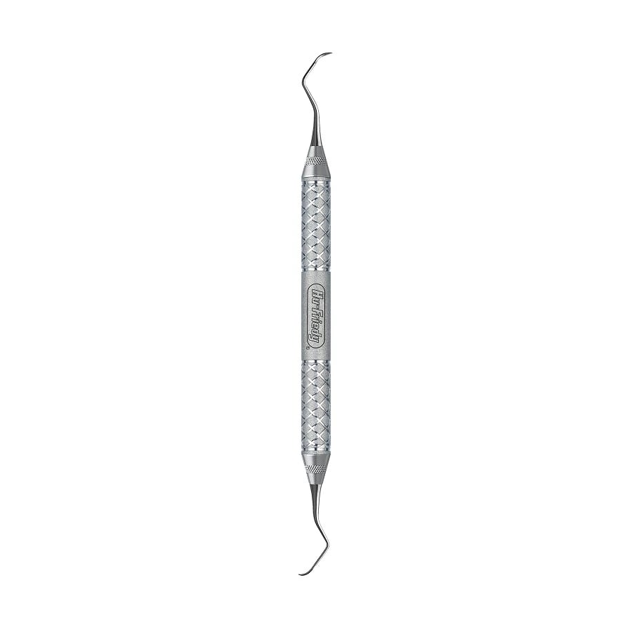 Hu-Friedy #135 EverEdge 2.0 Scaler with #9 Diamond Knurl Cone Handle, Stainless Steel, Single Instrument
