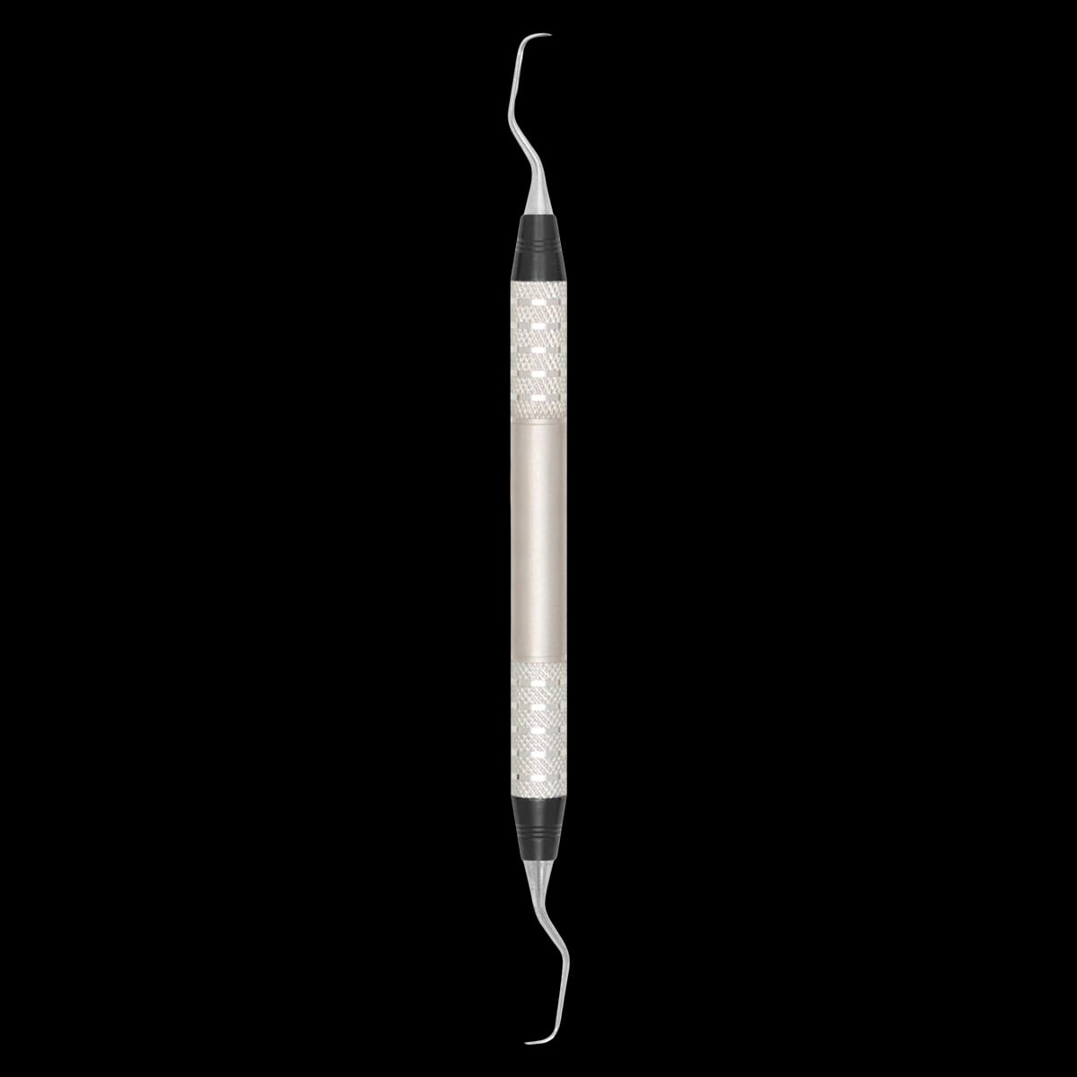 A. Titan Instruments D-Lite Langer 5/6 Curette, Double-Ended, #6 Handle, Stainless Steel, 1 Each