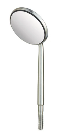 Hu-Friedy Cone Socket Mouth Mirror, HD, Single-Sided, #4, 1/Pk, MIR4HD