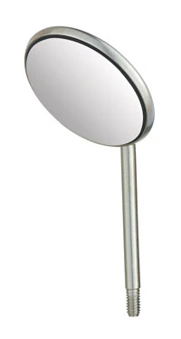 Hu-Friedy Cone Socket Mouth Mirror, HD, Single-Sided, #5, 12/Pk, MIR5HD12