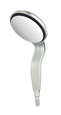 Hu-Friedy #4 High Definition Cone Socket Mouth Mirror, Double-Sided, 1/Pkg, MIR4DSHD
