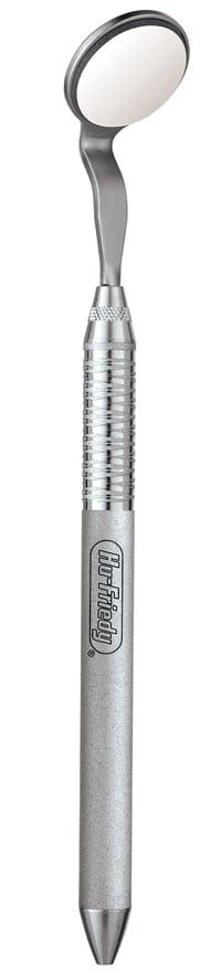 Hu-Friedy #4 High Definition Double-Sided Cone Socket Mouth Mirror, Stainless Steel, 6/Pkg, MIR4DSHD6