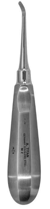 Miller 2 Root Elevator Apexo, Single End, Stainless Steel