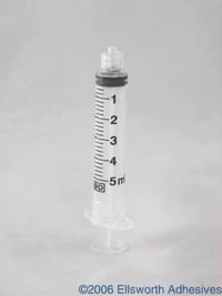 BD General Use Syringe, Luer Lock, 5cc, No Dead Space, Non-Sterile, Without Needle, Bulk Pack 1400/Case