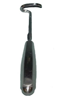 Miltex Doyen Raspatory, 7" Adult Right, Stainless Steel, Autoclavable, Reusable