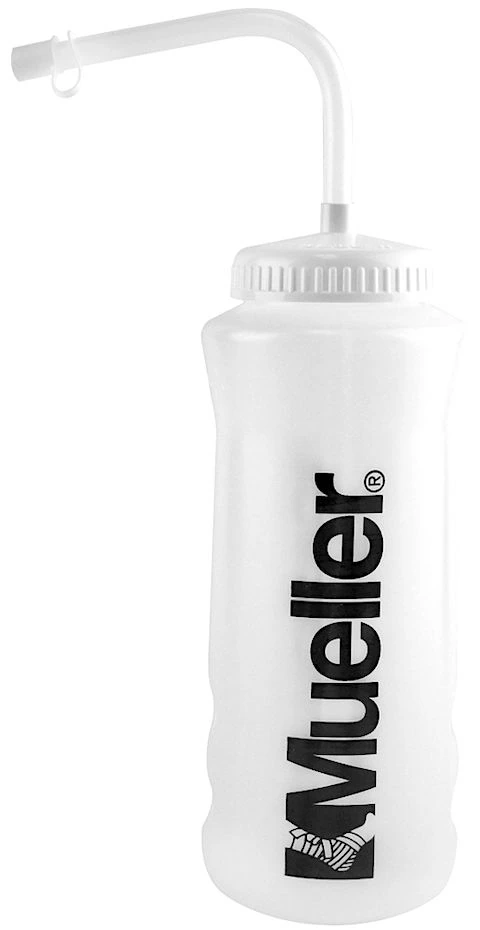 Mueller Sports Medicine Water Bottle, Quart, Black
