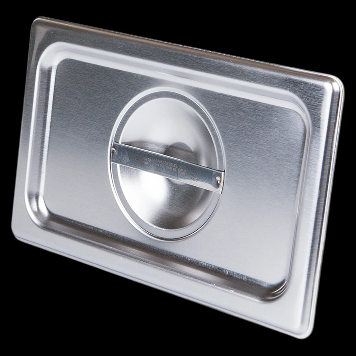Medegen Instrument Tray Cover, Rectangle, Stainless Steel, 3/8" X 10", Silver