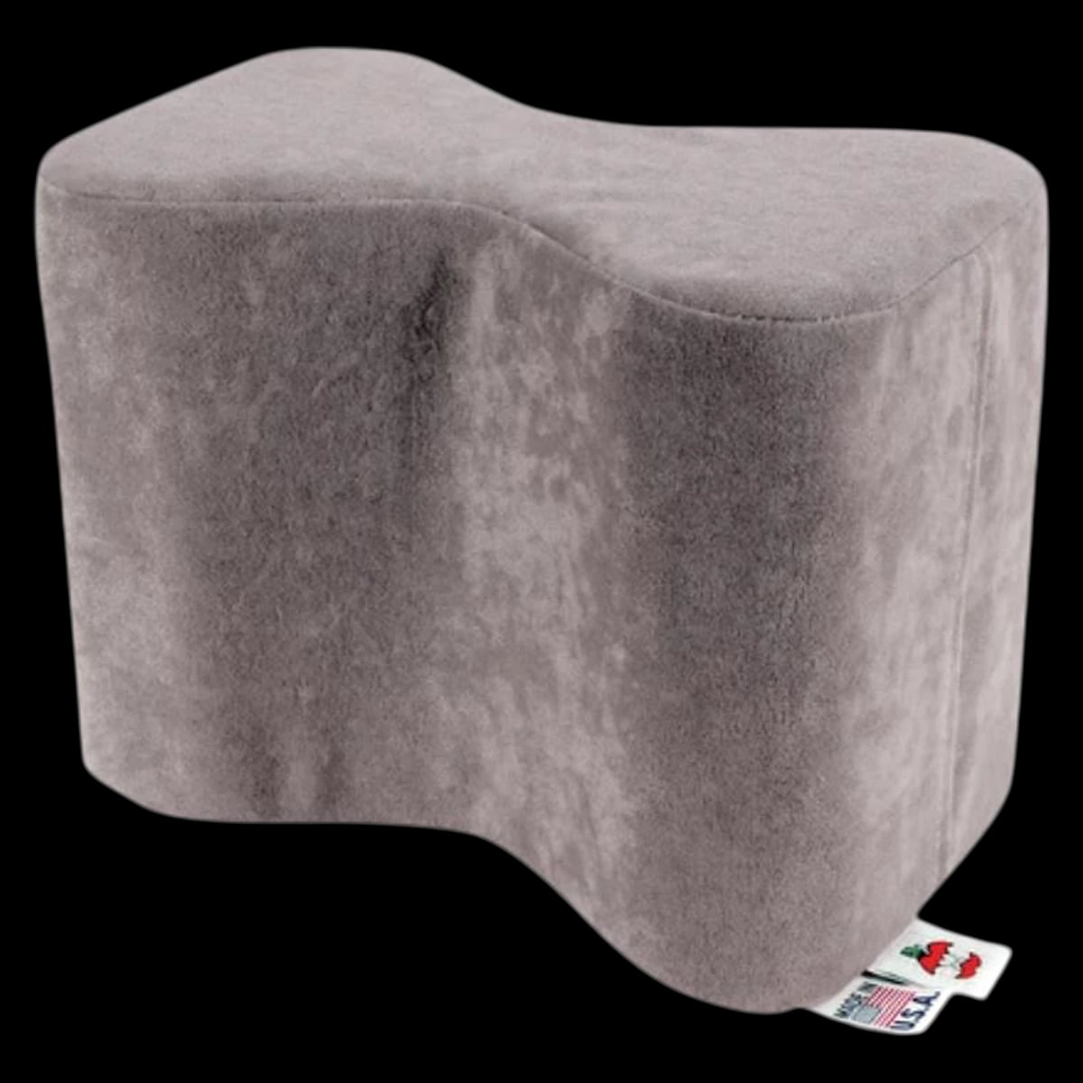 Core Products Leg Spacer Positioning Pillow Fabric Cover, Gray, 10x8x6"