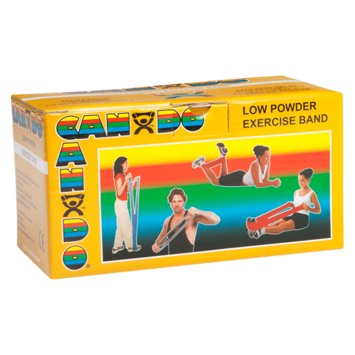 CanDo Exercise Band, Gold, 3X-Heavy Resistance, 6 yd Roll