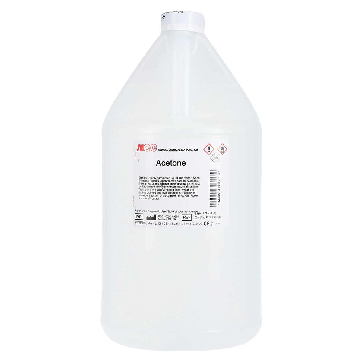Acetone Reagent, 1 Gallon, Each