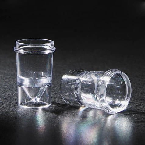 Globe Scientific Sample Cup for Sysmex CA Series Analyzers, 2mL, 1000/Bag