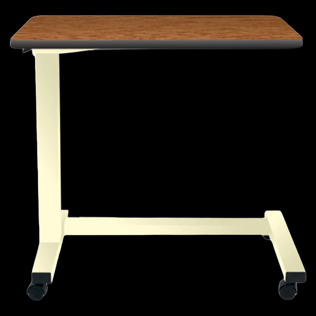 Novum Med Products Overbed Table, 15" x 30" Non-Tilt, Acute Care