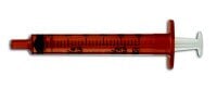 BD Oral Syringe System, 10 mL Amber Polypropylene Syringe with Tip Cap, 100/Pk, 5 Pk/Cs, 305209
