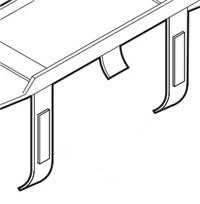 Midmark Strap Velcro Armboard