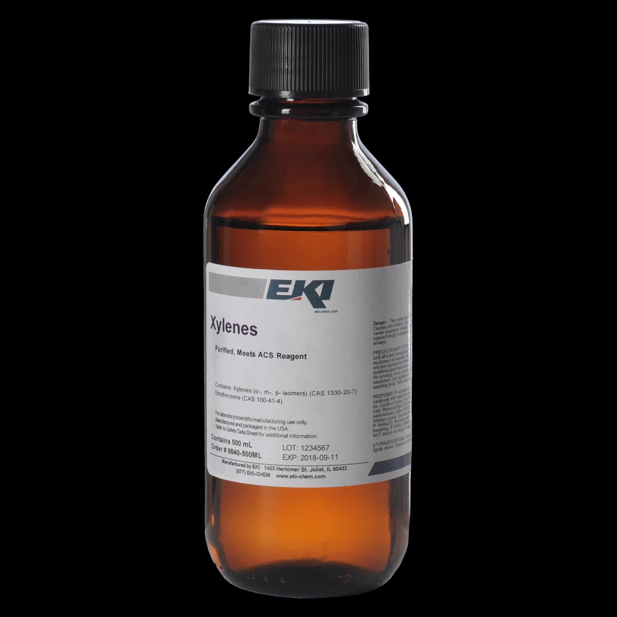 Purified Xylene Reagent, Colorless, 16 oz Bottle