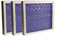 Handler 60A Fiberglass Replacement Filters, 12" x 25" x 2", Set of 2, for Models 60C-TS and 60D