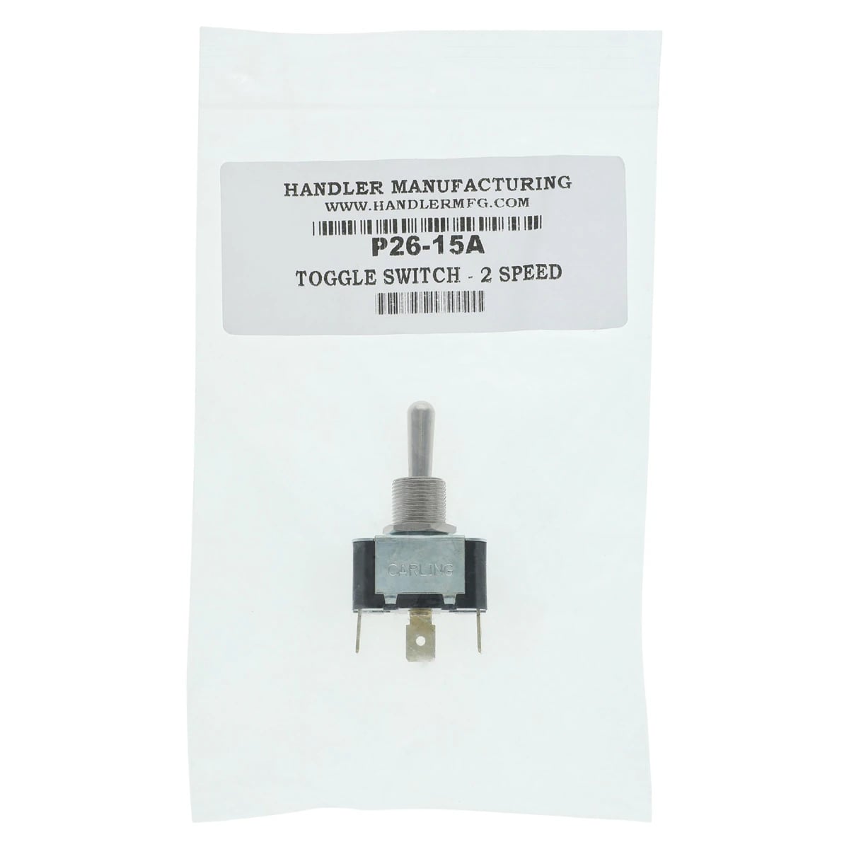 Handler Toggle Switch F/Red, 2 Speed, Power Switch