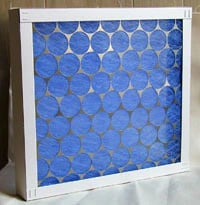 Handler Manufacturing Replacement Fiberglass Dust Collector Filter, 12" x 10" x 2"
