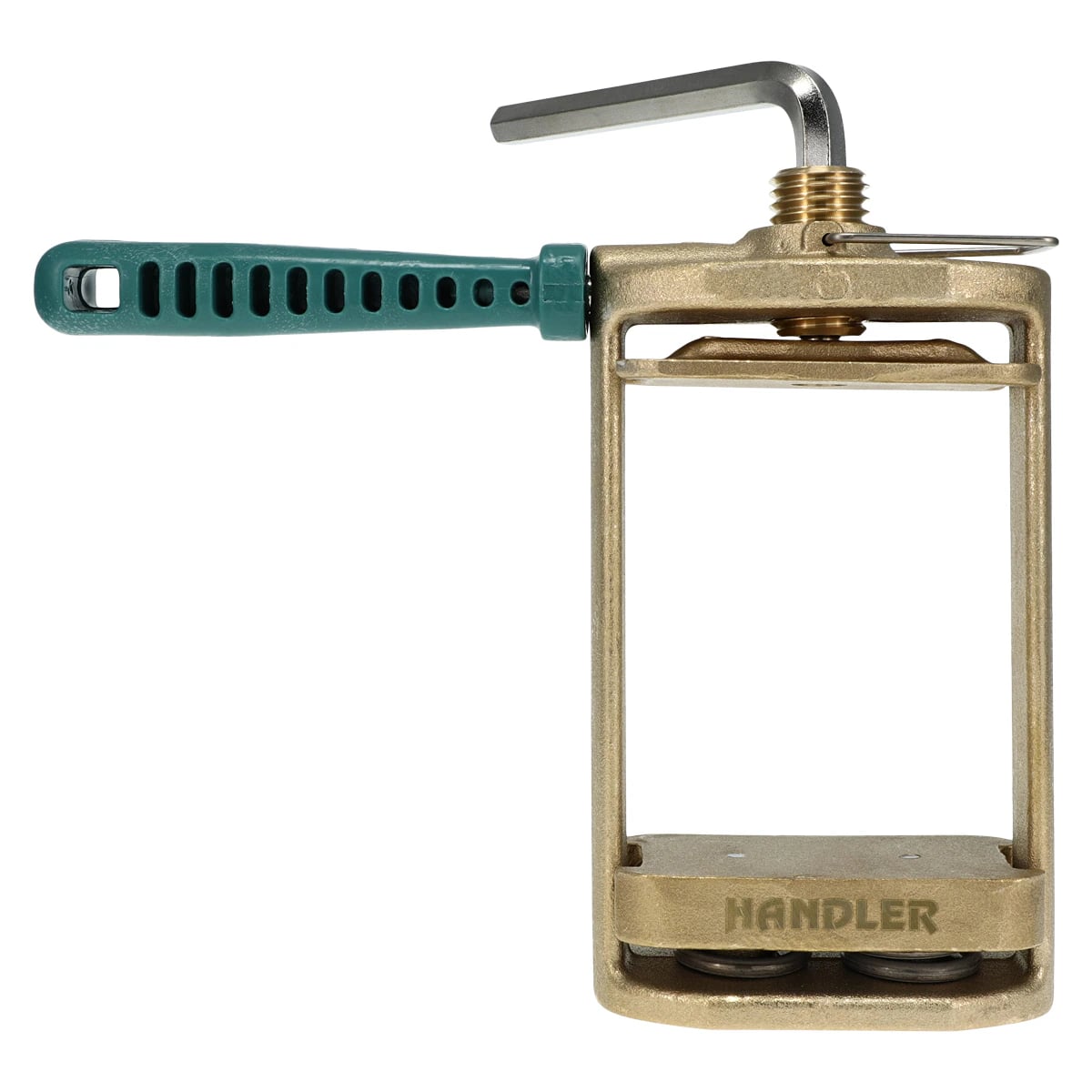 Handler 61B Two Flask Compress, Bronze Alloy, Stainless Steel Springs