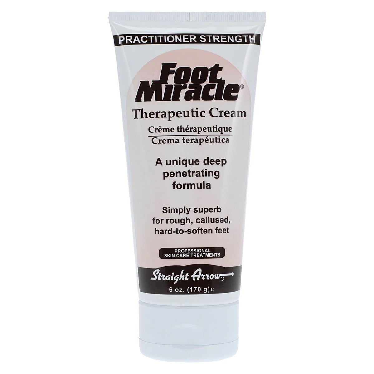 Straight Arrow Products Foot Miracle Cream, Therapeutic, 6 oz